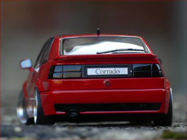 1:18 VW Corrado VR6 "Tornado RED Edition" + Alufelgen inkl. OVP